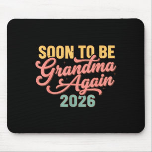 Mousepad Anúncio de Gravidez Logo Vovó Novamente 20