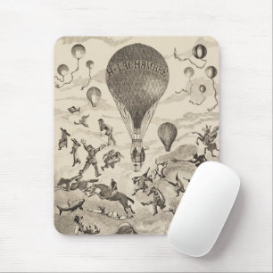 Mousepad Anúncio Francês Para Fabricante De Balões