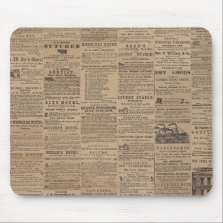 Mousepad Anúncios do Passado, NY 1856