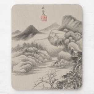 Mousepad Ao estilo dos vários antigos mestres B&W