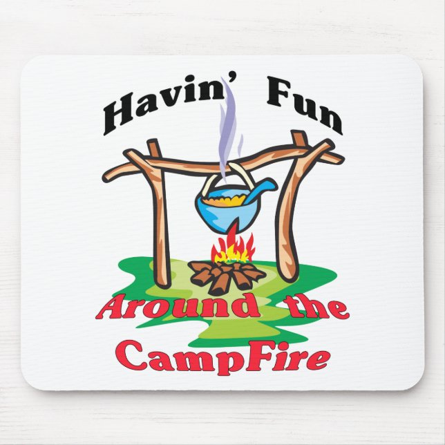 Mousepad Ao redor da Campfire (Frente)