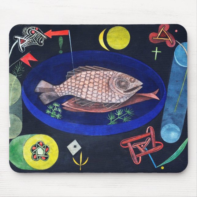 Mousepad Ao redor do peixe, Paul Klee (Frente)