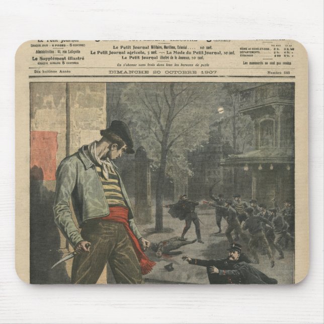 Mousepad Apache é um incômodo para Paris (Frente)