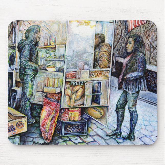 Mousepad Apaixonado por Problemas, E Em Problemas Com O Amo (Frente)