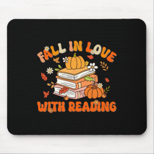 Mousepad Apaixonar-Se Pela Leitura De Bombas De Outono E
