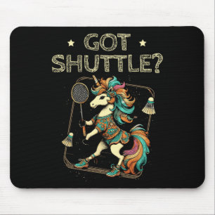 Mousepad Apanhol de Tartaruga do Jogador de Badminton 2