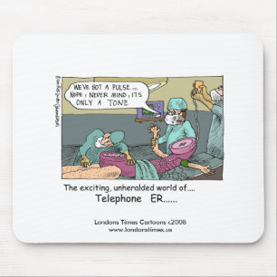 Mousepad Aparador de Mouse Paródia do Divertido Programa de