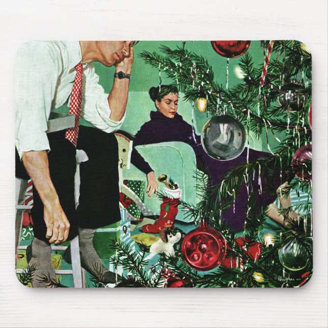 Mousepad Aparando a árvore (Frente)