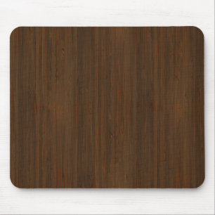 Mousepad Aparência De Madeira Castanho-Noz-Castanho-Castan