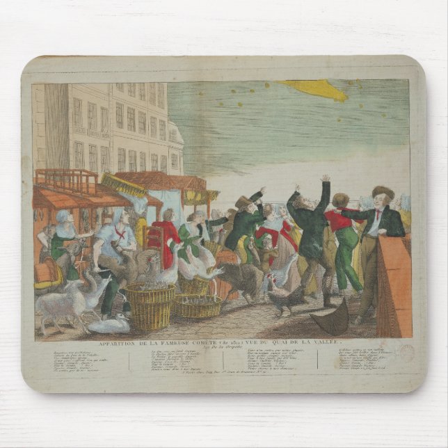 Mousepad Aparência do grande cometa em 1811 (Frente)