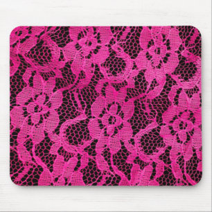 Mousepad Aparência rosa/preta