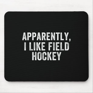 Mousepad Aparentemente Eu Gosto de Hóquei, Temporada de Hóq