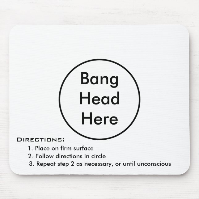 Mousepad Apaziguador do esforço (Frente)