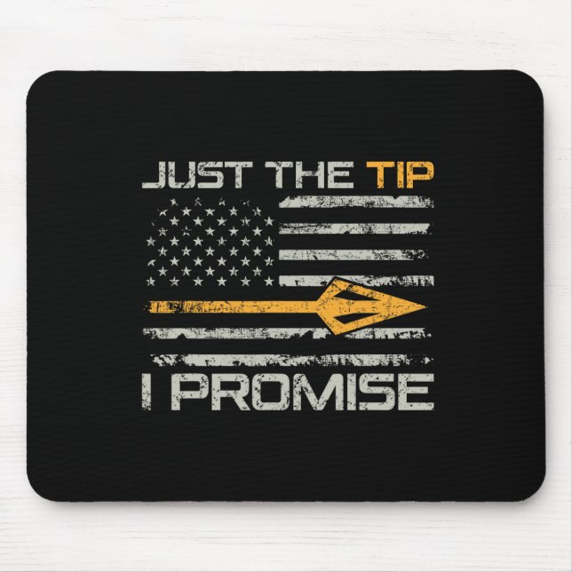 Mousepad Apenas A Dica Que Prometo - Engraçado Arco Hunter  (Frente)