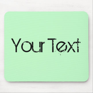 Mousepad APENAS COR/menta clara + seu texto