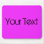 Mousepad APENAS COR / rosa   seu texto<br><div class="desc">Somente a composição de cores de EDDA Fröhlich | Modelo: cor de fundo para o seu texto ou imagem | Tendência: colorir a sua vida. | Você perde outras cores,  produtos ou designs? Sinta-se livre para entrar em contato comigo: contact@eddart.de</div>