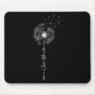 Mousepad Apenas Dandelion Tattoo Motif Arrow Breathe Dandel