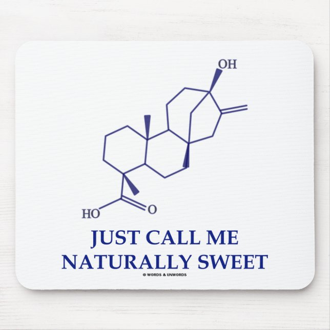 Mousepad Apenas Me Chame De Naturally Sweet (Steviol) (Frente)