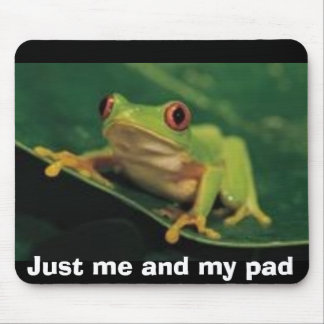 Mousepad Apenas mim e minha almofada