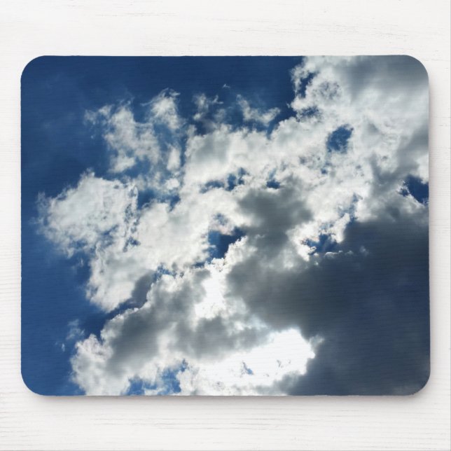 Mousepad Apenas nuvens (Frente)