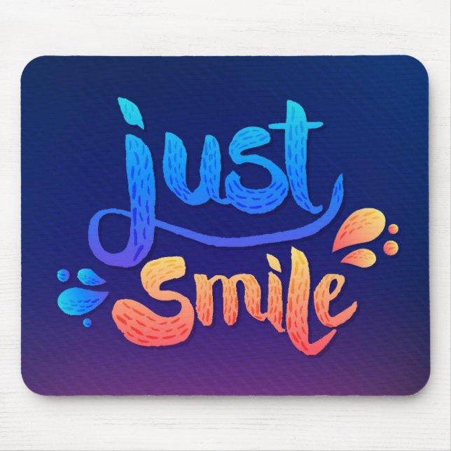 Mousepad Apenas sorriso (Frente)