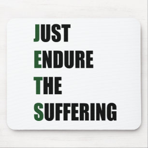 Mousepad Apenas suponha o sofrimento