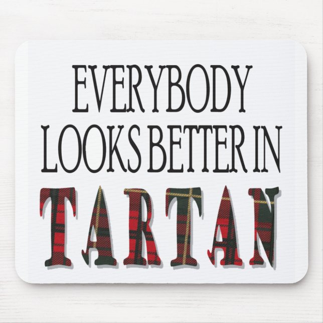 Mousepad apenas tartan (Frente)