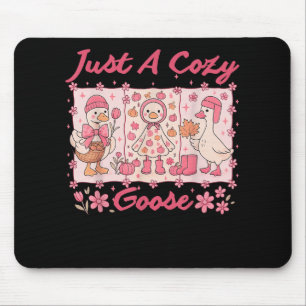 Mousepad Apenas um "Cozy Goose Engraçado Memória" Dia de Aç