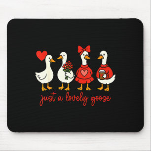 Mousepad Apenas Um Ganso Amoroso Do Dia Dos Namorados Pato