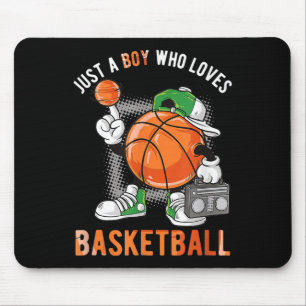 Mousepad Apenas Um Menino Que Ama O Basquete 2