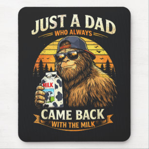 Mousepad Apenas um pai que sempre voltava com o leite