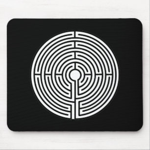 Mousepad Apenas uma Circular Maze