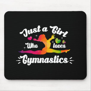 Mousepad Apenas Uma Garota Que Ama Ginástica