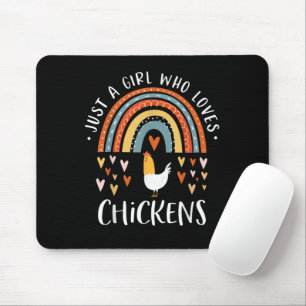 Mousepad Apenas Uma Garota Que Ama Presentes Arco-íris De F