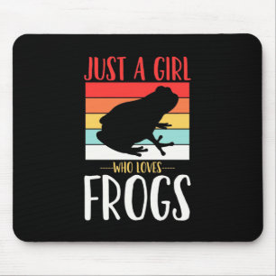 Mousepad Apenas Uma Menina Que Adora Sapo
