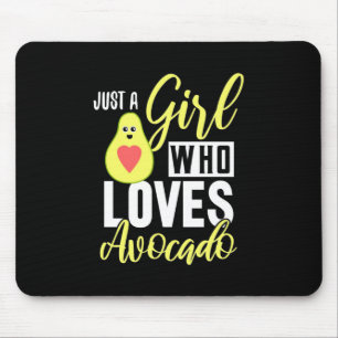 Mousepad Apenas Uma Menina Que Ama Avocado