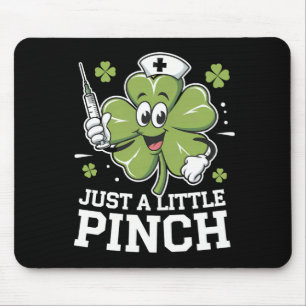 Mousepad Apenas Uma Pequena Picada Enfermeira Dia de São Pa