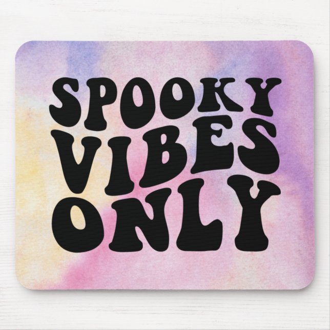 Mousepad Apenas Vibes Spooky (Frente)