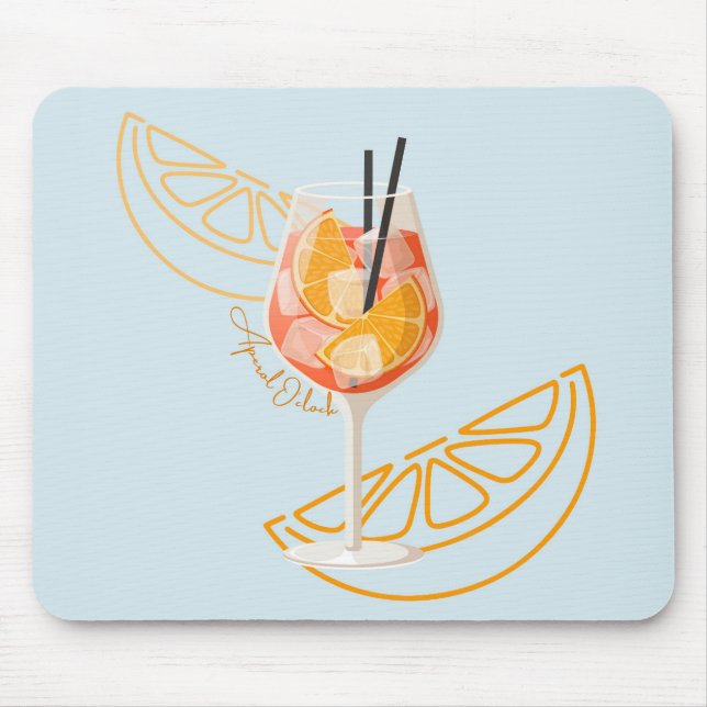 Mousepad Aperol O'Clock (Frente)