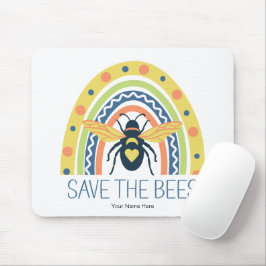 Mousepad Apiário de Apicultor Retro Mel Orgânico Abelha Arc