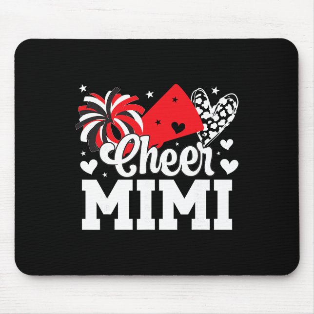 Mousepad Aplaudir Mimi de uma líder de torcida Mimi Cheerle (Frente)