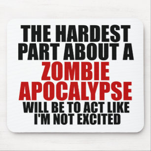 Mousepad Apocalipse do zombi