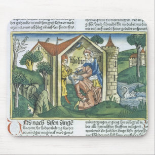 Mousepad Apócrifo: Tobit é cegado pelo excremento do pardal