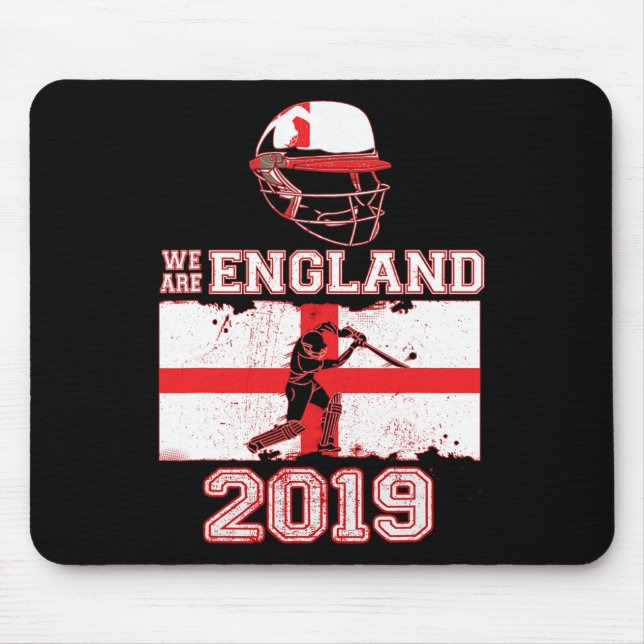 Mousepad Apoiadores da Seleção Inglesa de Críquete Somos Gi (Frente)