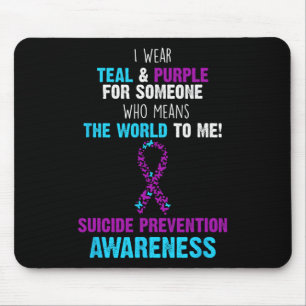 Mousepad Apoiar A Sensibilização Para A Prevenção Do Suicíd