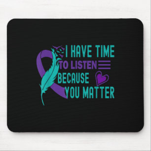 Mousepad Apoiar A Sensibilização Para A Prevenção Do Suicíd