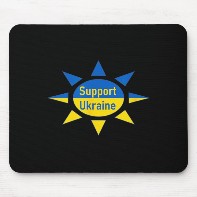 Mousepad Apoie a Ucrânia  (Frente)