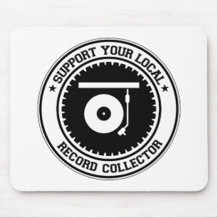 Mousepad Apoie seu coletor gravado local
