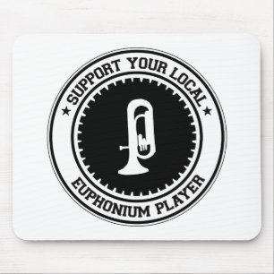 Mousepad Apoie seu jogador local do Euphonium