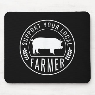 Mousepad Apoie Seu Orgulho de Agricultores Locais Fazenda C